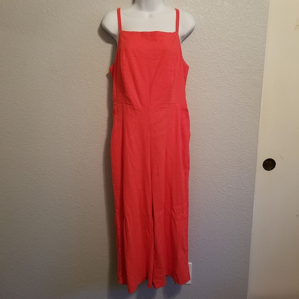 Old Navy Coral Jumpsuit